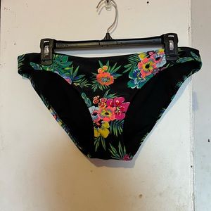Floral print bikini bottoms